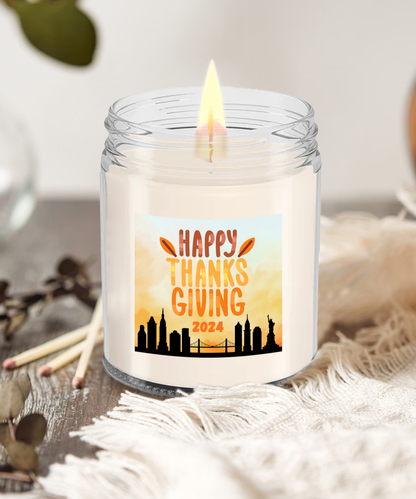 Thanksgiving in New York 2024 Candle